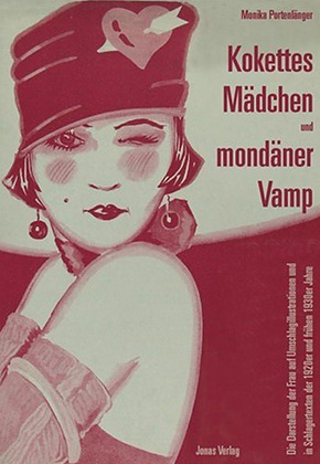 Kokettes Mädchen und mondäner Vamp